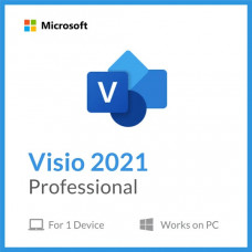 Microsoft Visio Professional 2021 Многоязычная (Russian, English) ESD D87-07606 