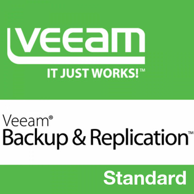 Veeam Backup & Replication Standard Certified License Z-VBRSTD-VS-P0000-00