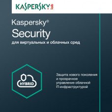 Kaspersky Security для виртуальных и облачных устройств, Server Russian Edition. 250-499 Virtual Server 1 month Successive License -KL4255RATMG