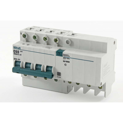 Диф. Автомат DEKraft (Schneider electric) ДИФ-101 4P 30ma 60A 15026DEK 