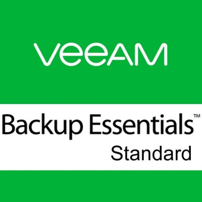 Veeam Backup Essentials Standard 2 socket bundle V-ESSSTD-VS-P0000-00